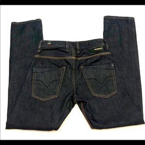 Diesel Italy krooley men’s regular slim carrot jeans size 26X30